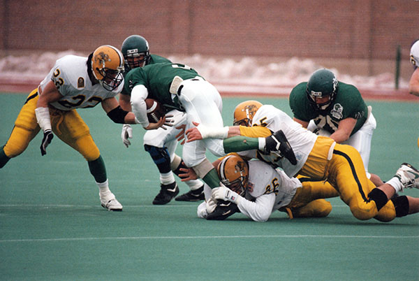 The NDSU/UND rivalry was hotter than ever in 1994