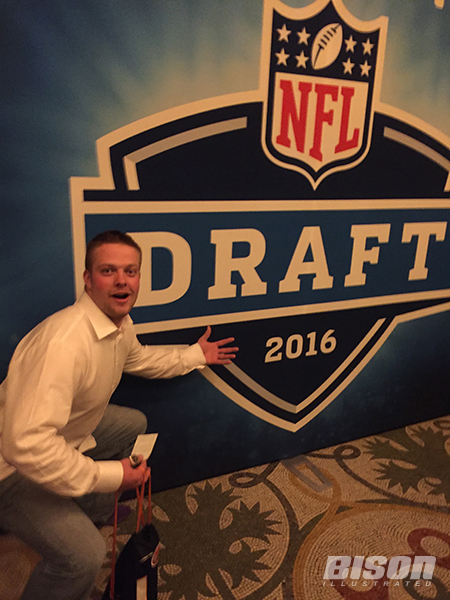 Jedre Cyr at the NFL Draft