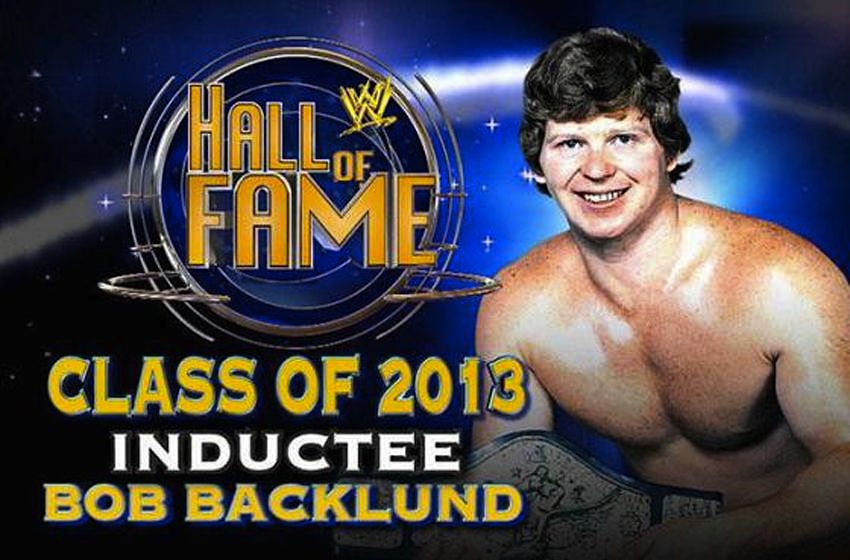 Bob Backlund inducted into the WWE Hall of Fame in 2013