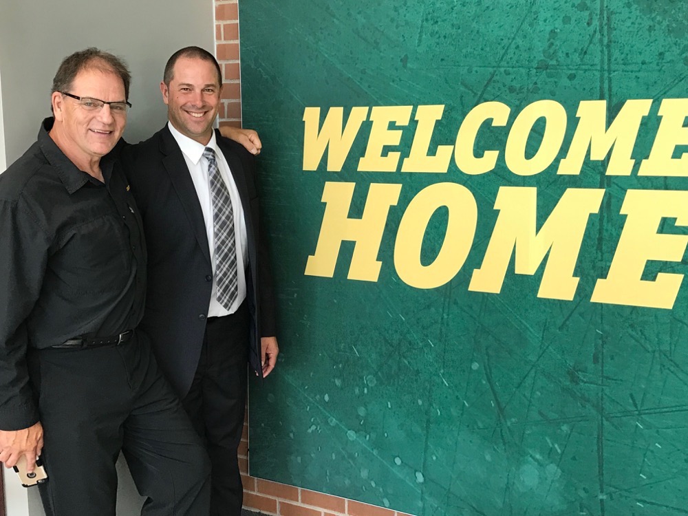 Bison homecoming for Brent Parmer, 2017 Hall of Fame Inductee